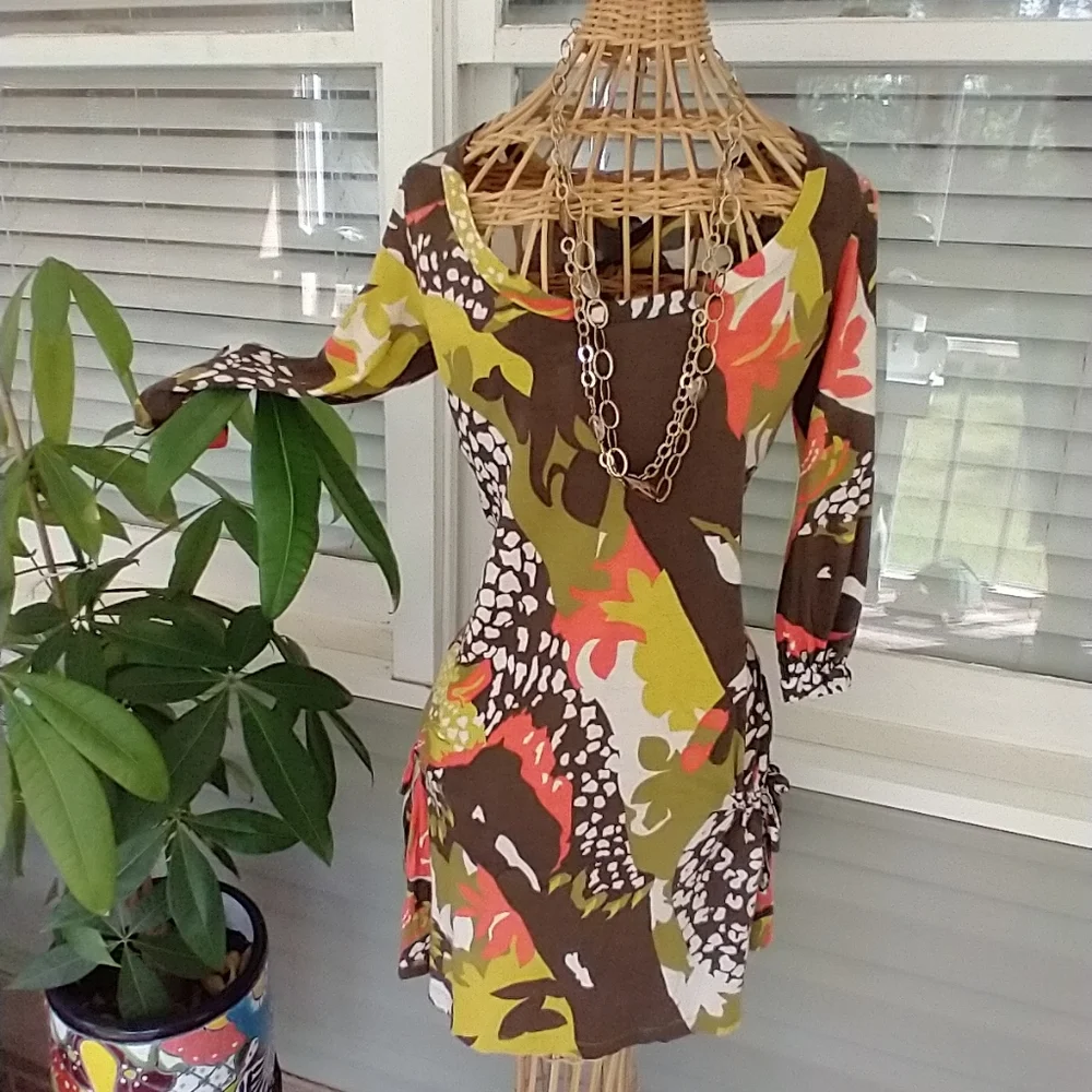 Dress 🌅Tee shirt dress NWOT Cotton Dress - Picture 1 of 13